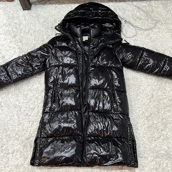 MICHAEL Michael Kors Jackets & Blazers - MICHAEL KORS High-Shine Puffer Long Jacket